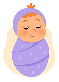 رضيع 0–6 أشهر